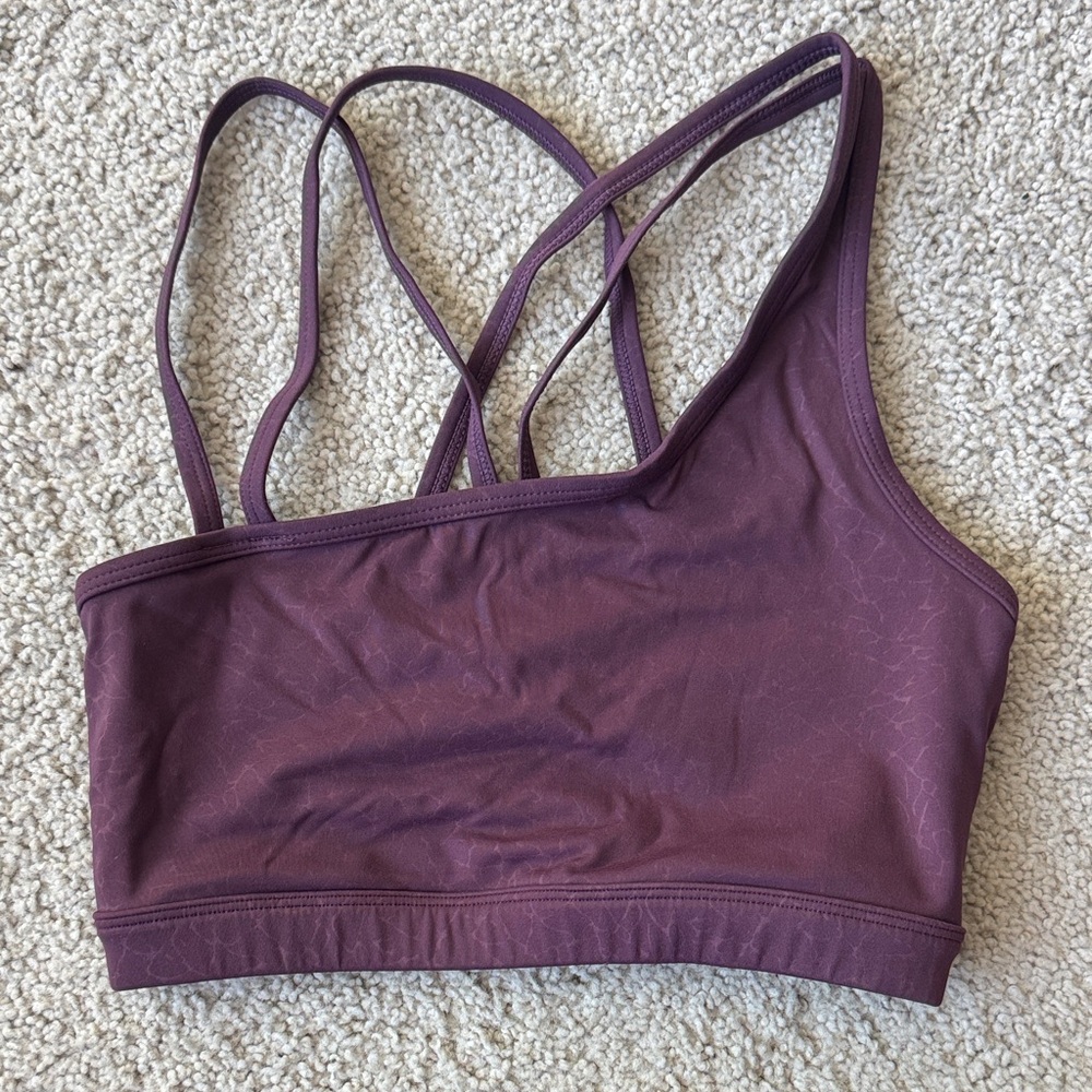 Women's Purple Sports Bra Size XS